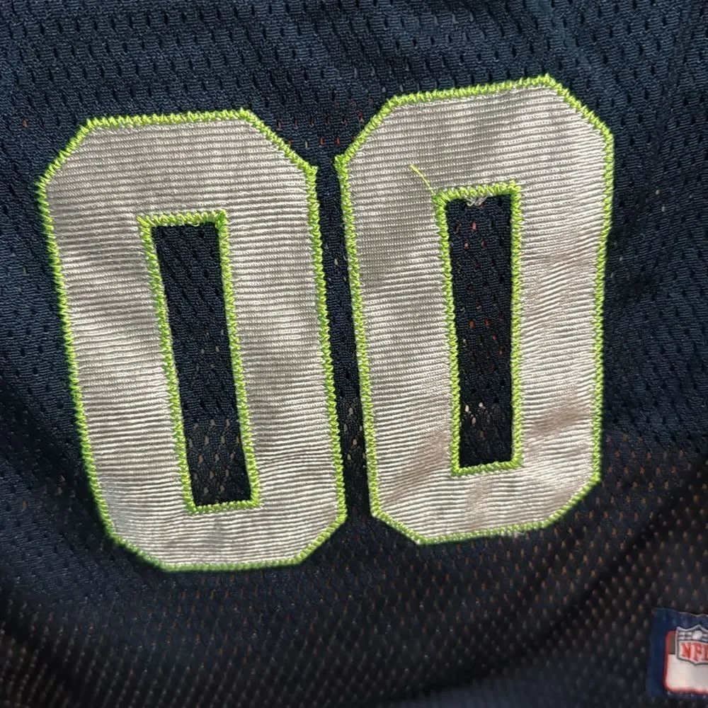 SEATTLE SEAHAWKS JERSEY PETS OFFICIAL NFL TEAM WEAR BLUE & GREEN STITCHED M NWT